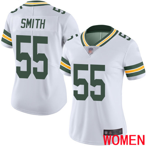 Green Bay Packers Limited White Women #55 Smith Za Darius Road Jersey Nike NFL Vapor Untouchable->green bay packers->NFL Jersey